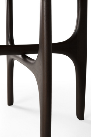   Varnished Round Side Table | Oroa.com