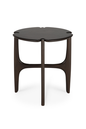   Varnished Round Side Table | Oroa.com