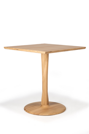   Square Pedestal Dining Table | Oroa.com