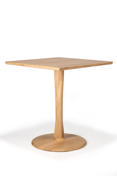   Square Pedestal Dining Table | Oroa.com