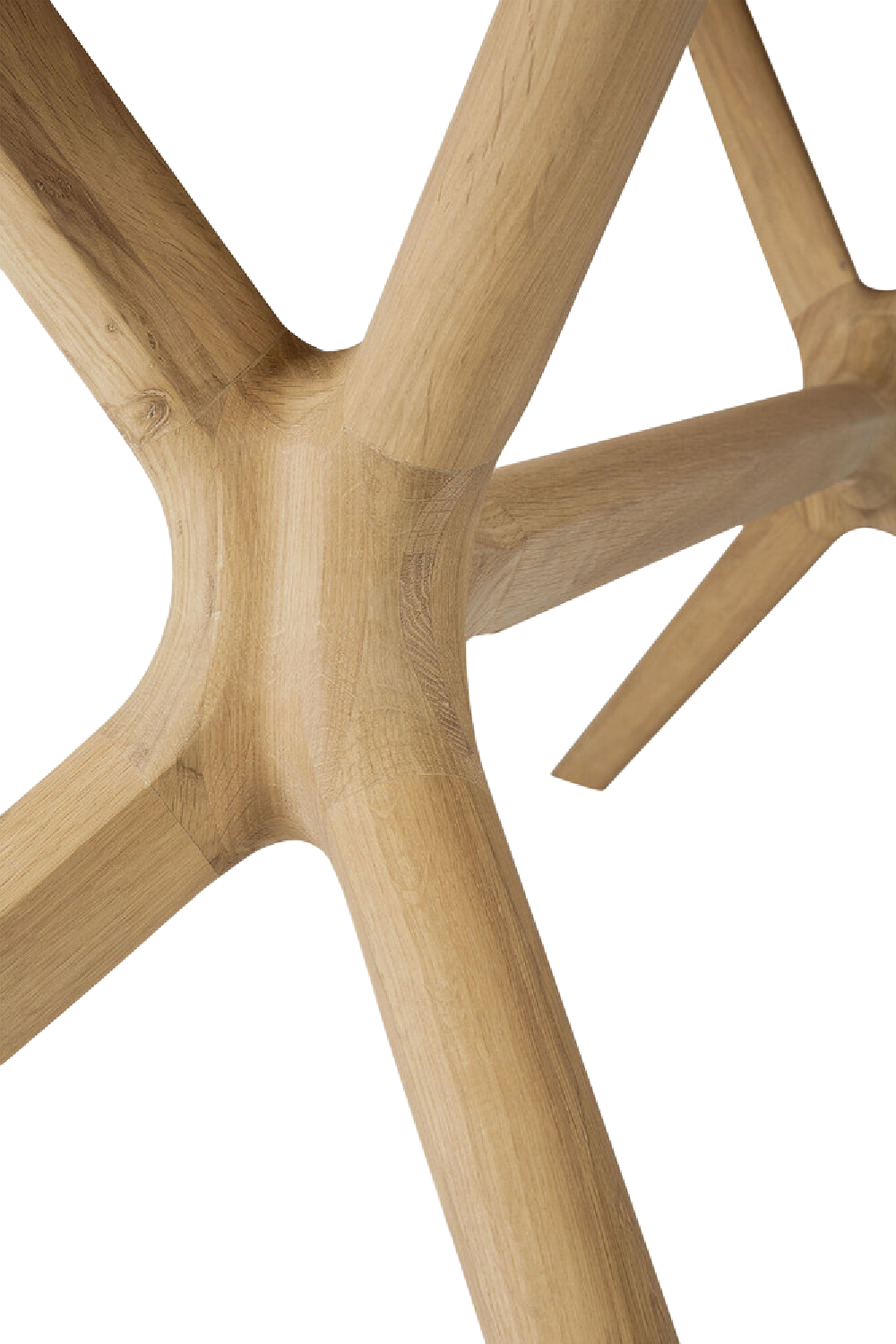   Cross Leg Oak Dining Table | Oroa.com