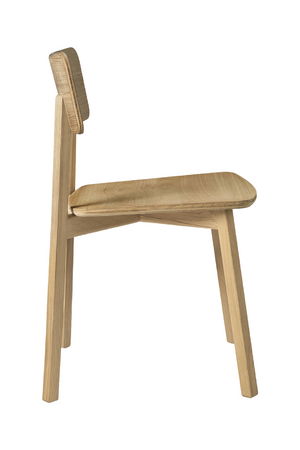   Oak Minimalist Dining Chair | Oroa.com