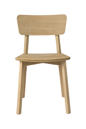   Oak Minimalist Dining Chair | Oroa.com