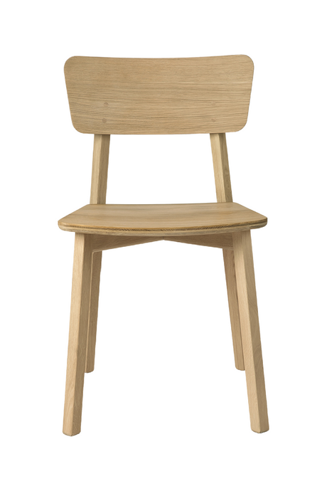   Oak Minimalist Dining Chair | Oroa.com