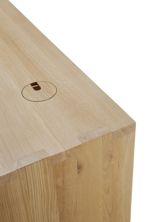   Minimalist Oak Desk | Oroa.com