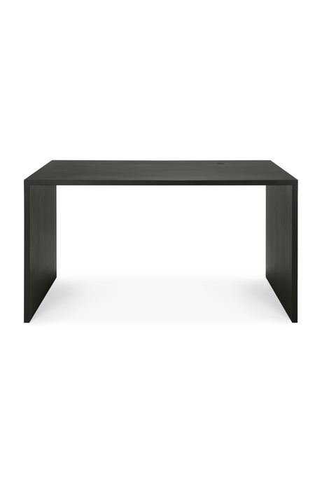   Black Oak Minimalist Desk | Oroa.com