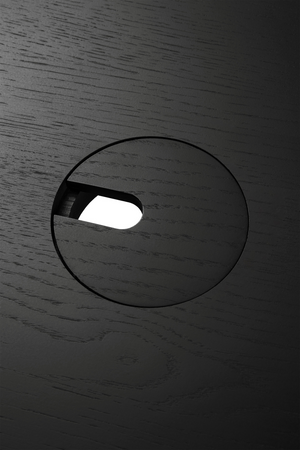   Black Oak Minimalist Desk | Oroa.com