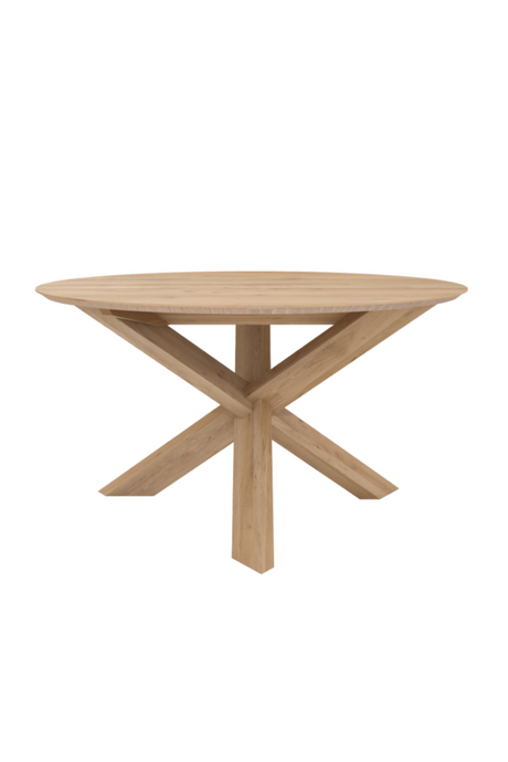   Round Oak Dining Table | Oroa.com