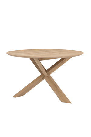   Round Oak Dining Table | Oroa.com