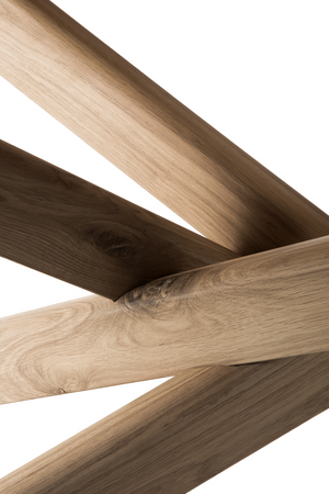   Rectangular Oak Dining Table | Oroa.com