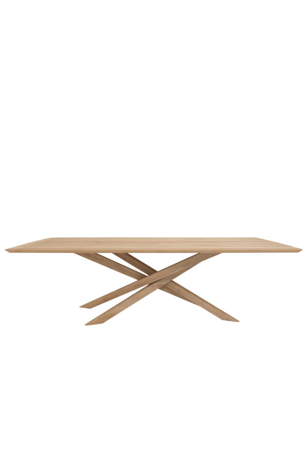   Rectangular Oak Dining Table | Oroa.com
