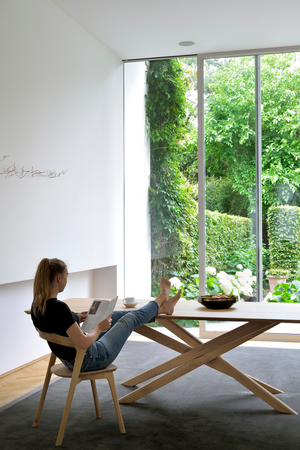   Rectangular Oak Dining Table | Oroa.com