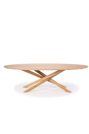   Oval Oak Dining Table | Oroa.com