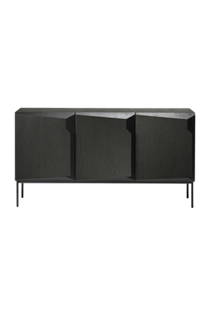   Black Oak Modern Sideboard | Oroa.com