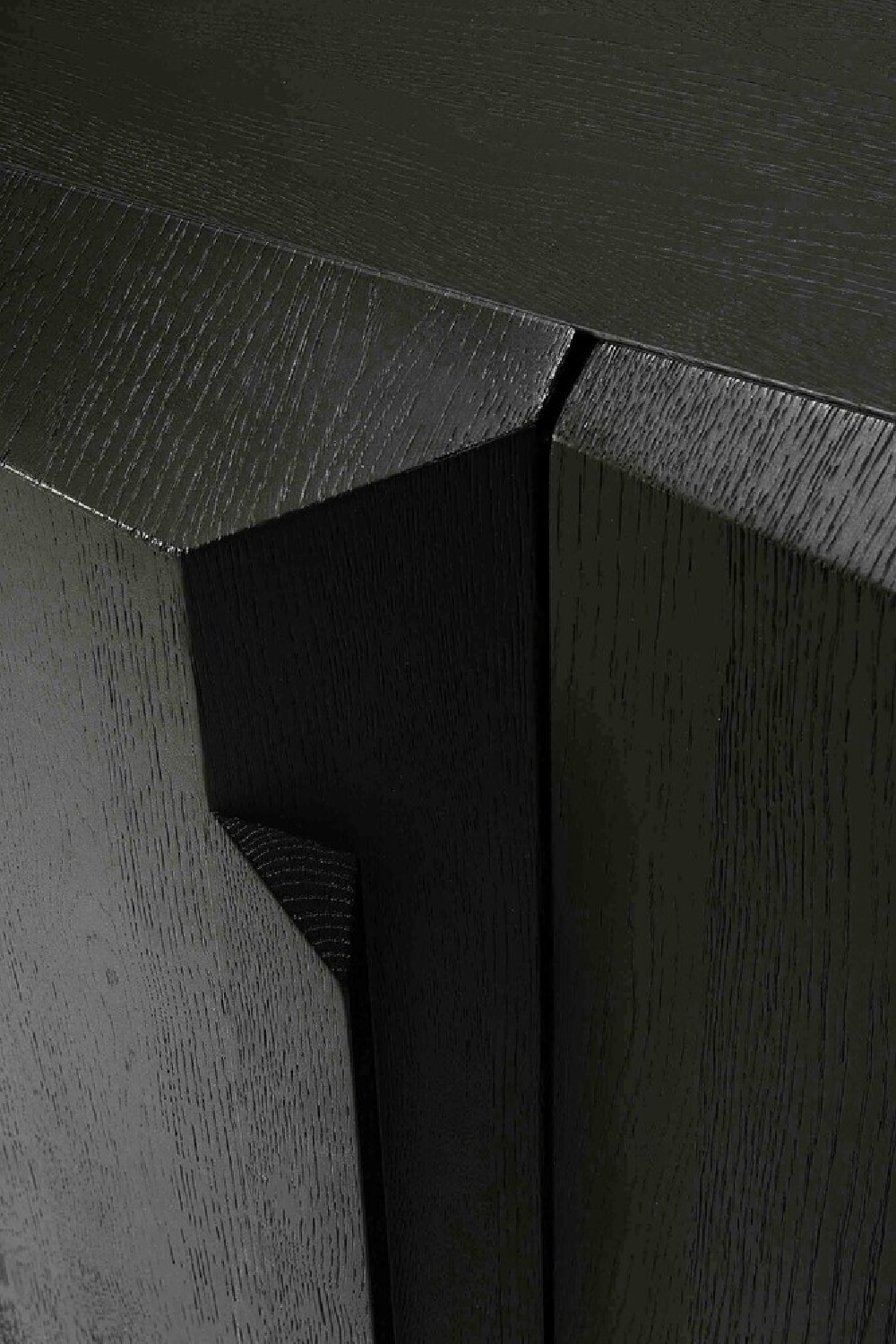   Black Oak Modern Sideboard | Oroa.com