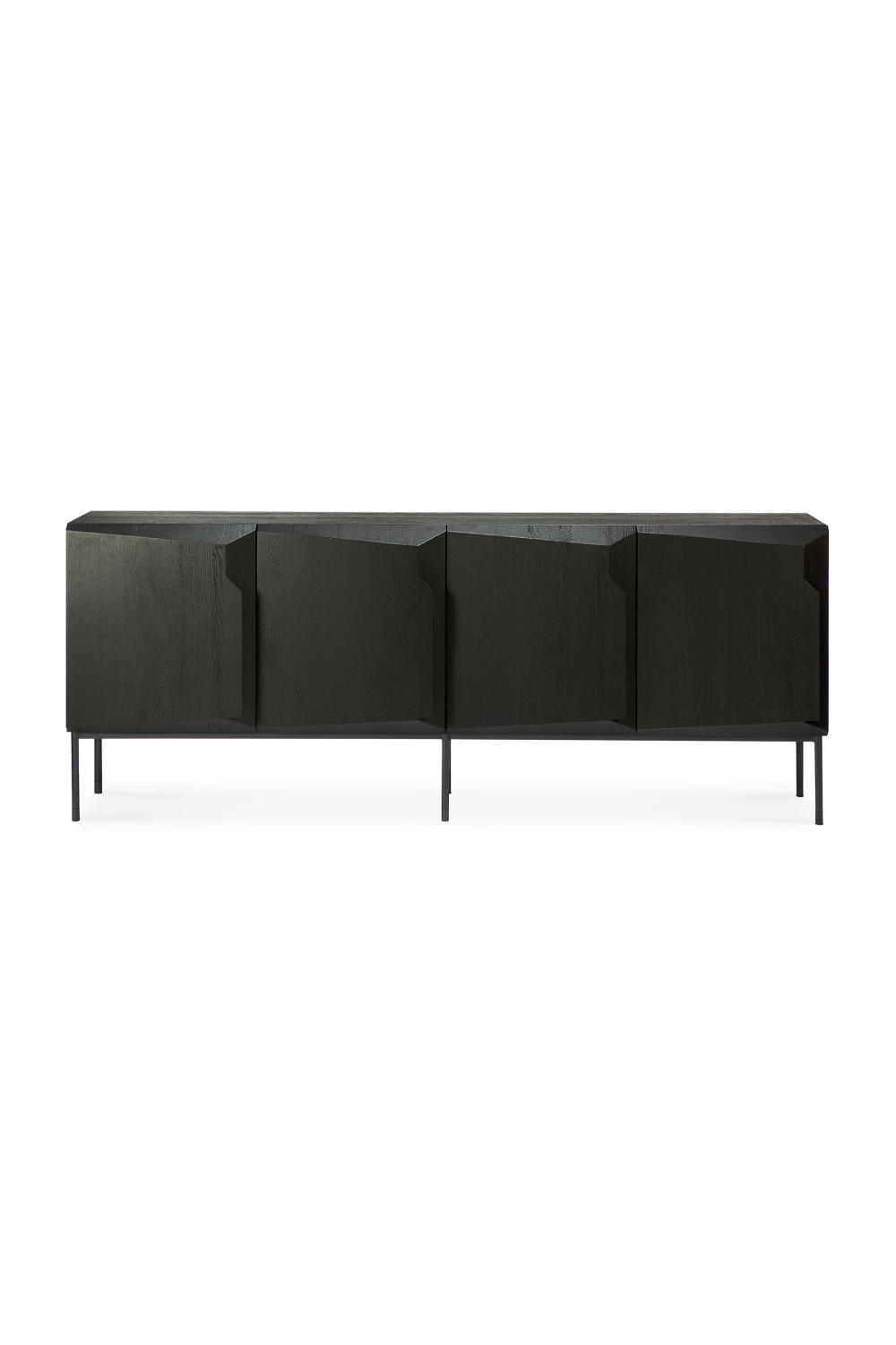   Black Oak Modern Sideboard | Oroa.com