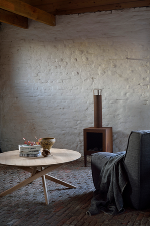   Oak Cross Leg Coffee Table | Oroa.com