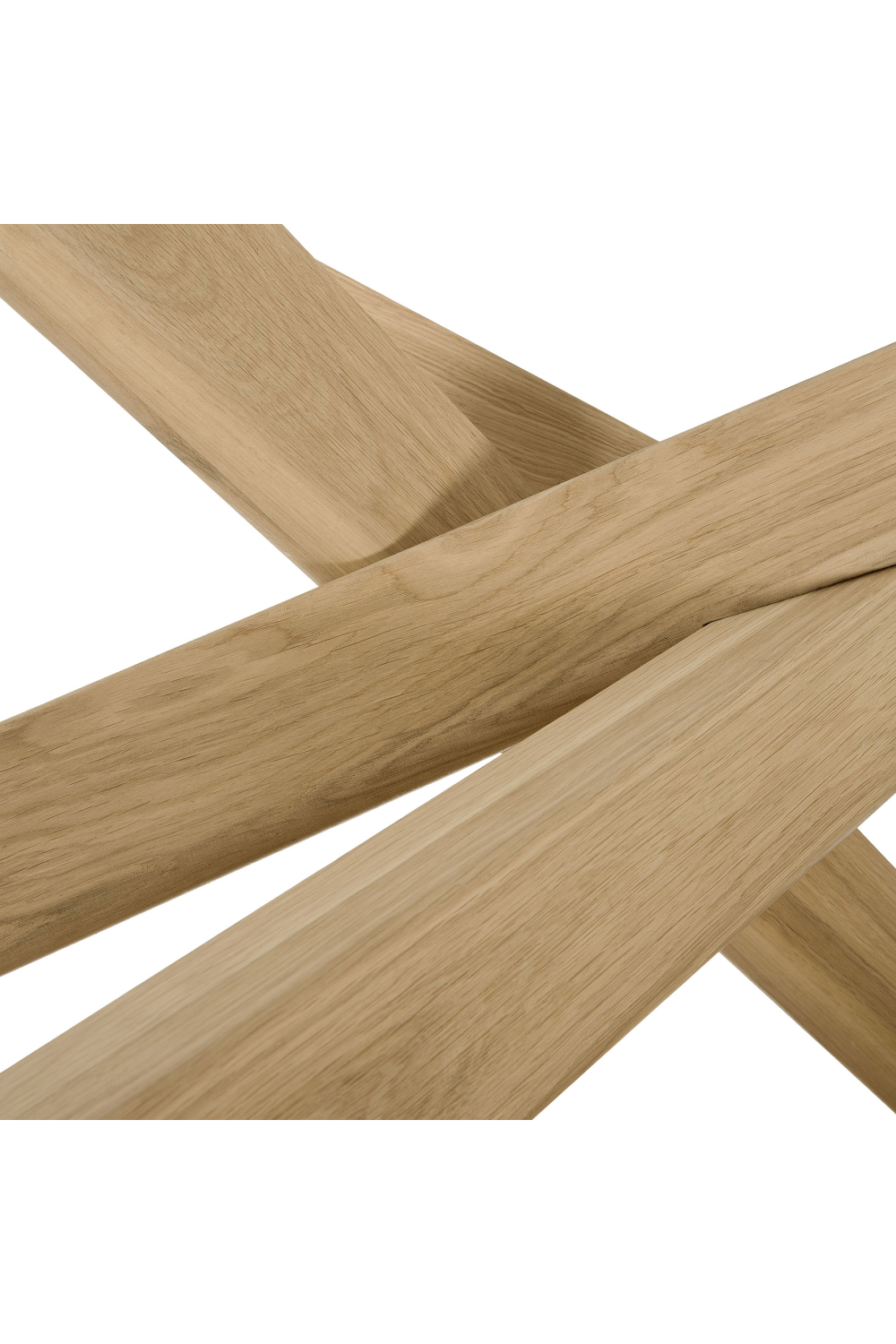   Oak Cross Leg Coffee Table | Oroa.com