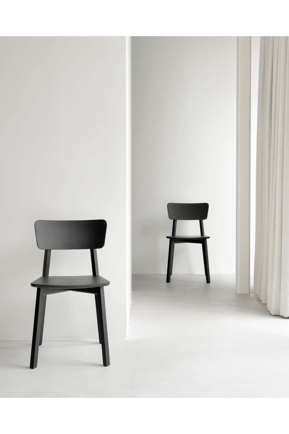   Oak Minimalist Dining Chair | Oroa.com