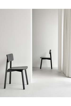   Oak Minimalist Dining Chair | Oroa.com