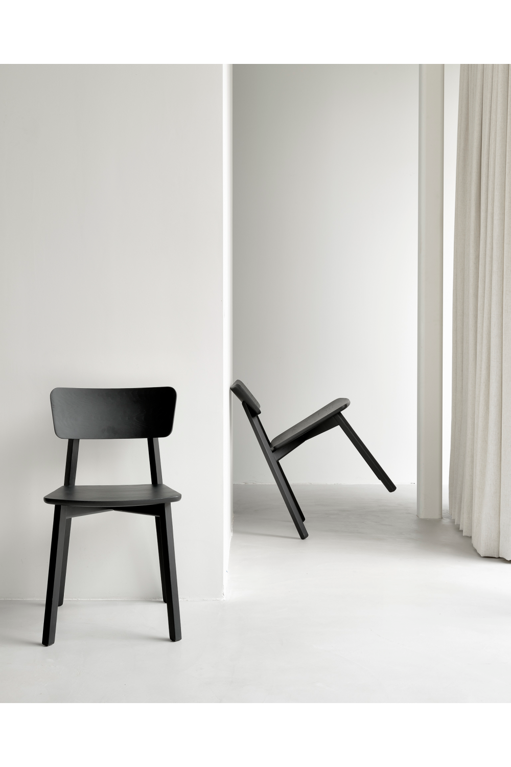   Oak Minimalist Dining Chair | Oroa.com
