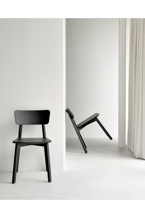   Oak Minimalist Dining Chair | Oroa.com