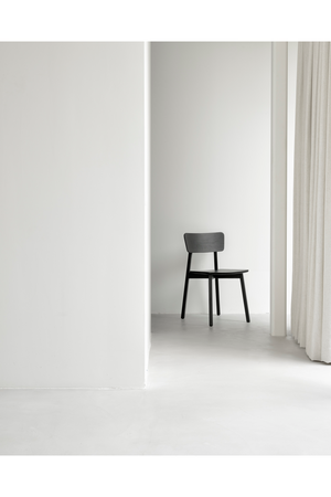   Oak Minimalist Dining Chair | Oroa.com