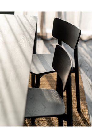   Oak Minimalist Dining Chair | Oroa.com