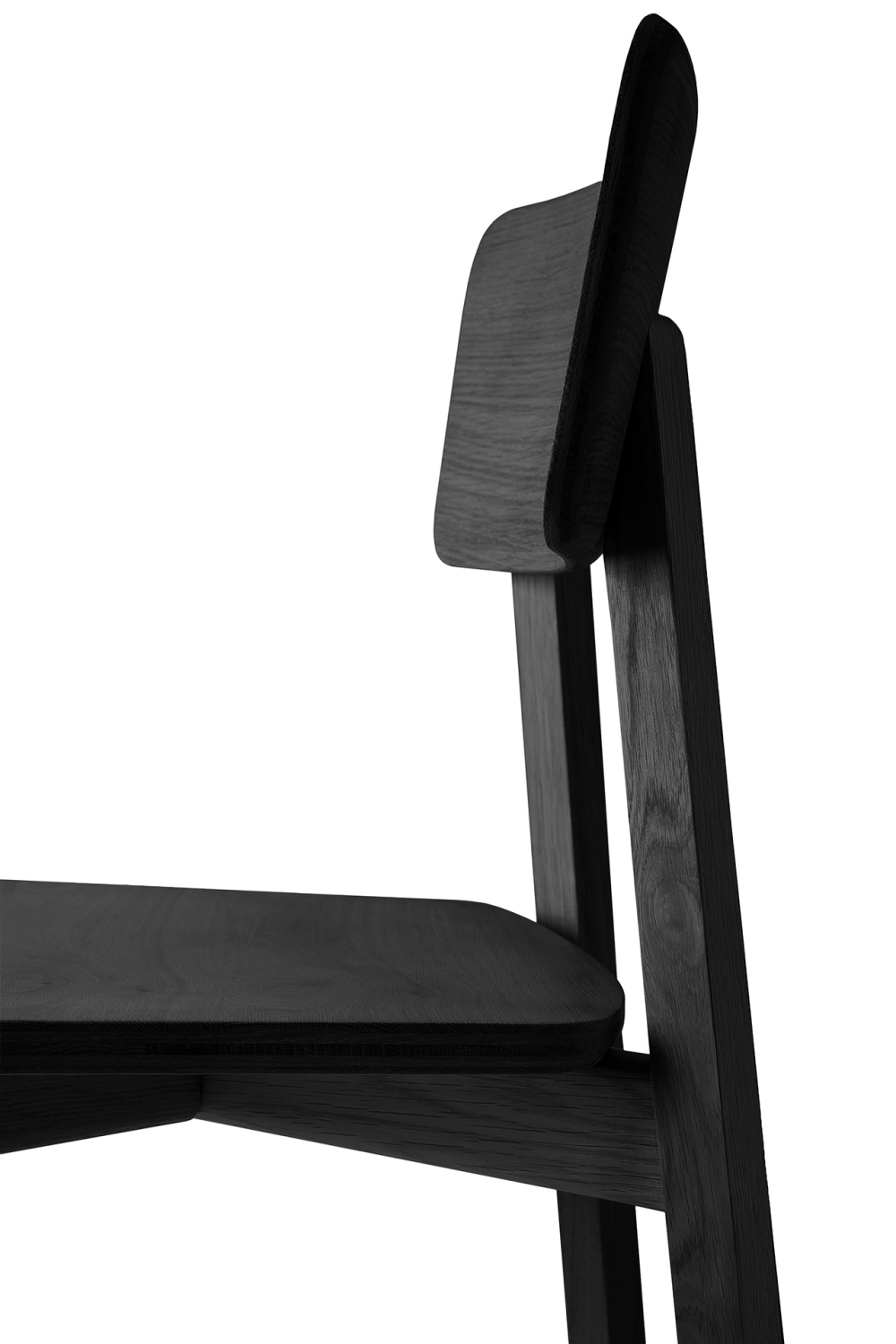   Oak Minimalist Dining Chair | Oroa.com