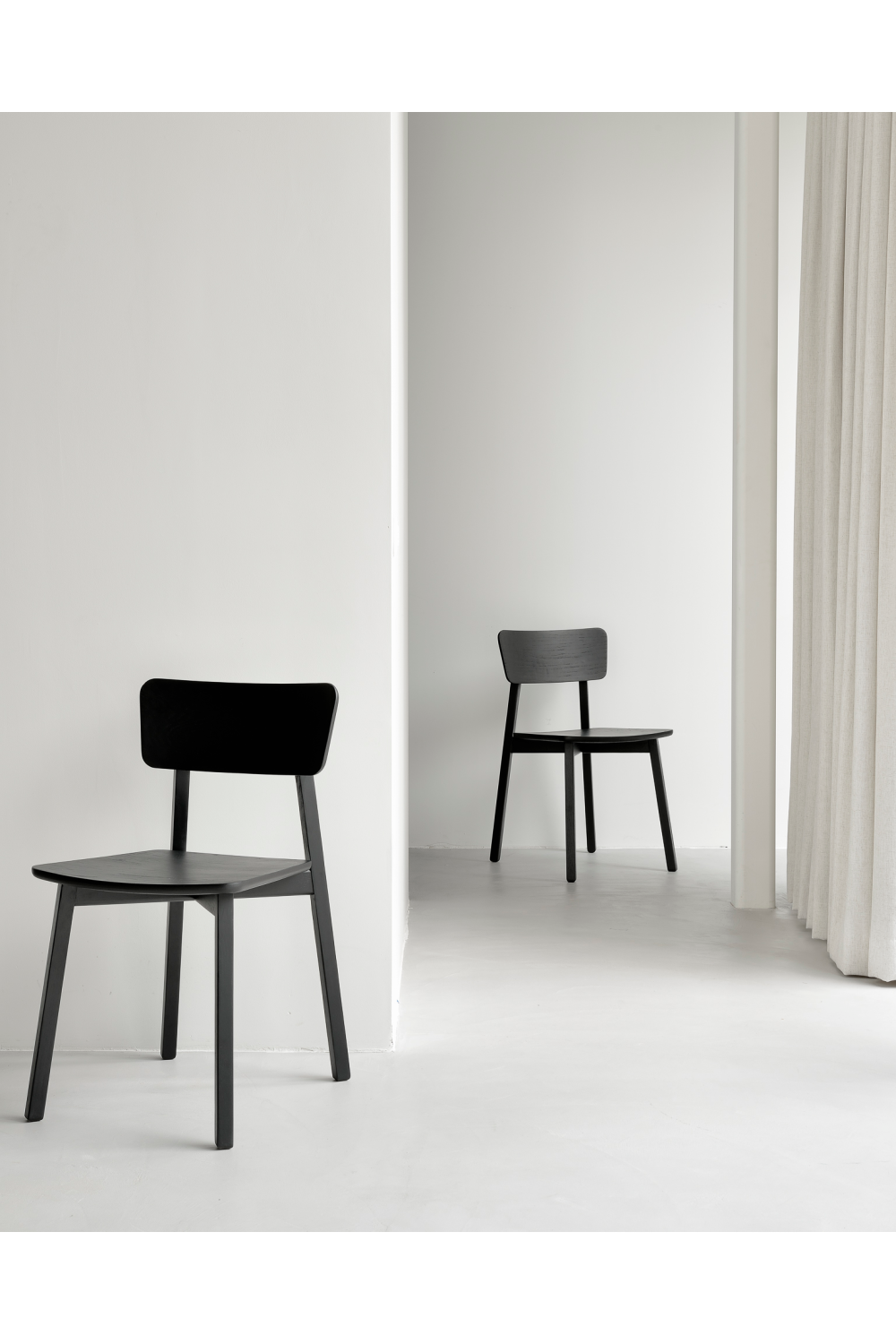   Oak Minimalist Dining Chair | Oroa.com