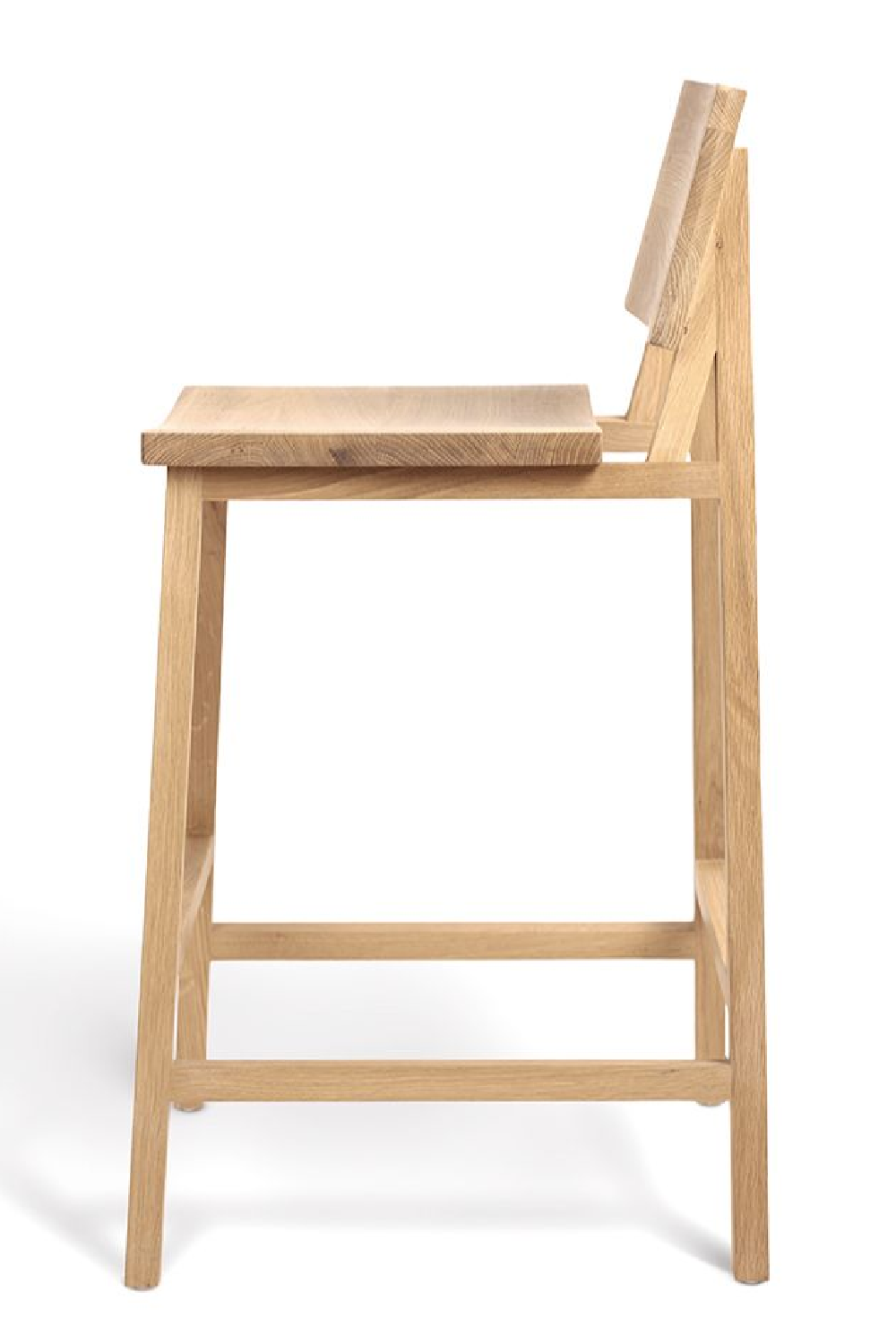   Oiled Oak Counter Stool | Oroa.com