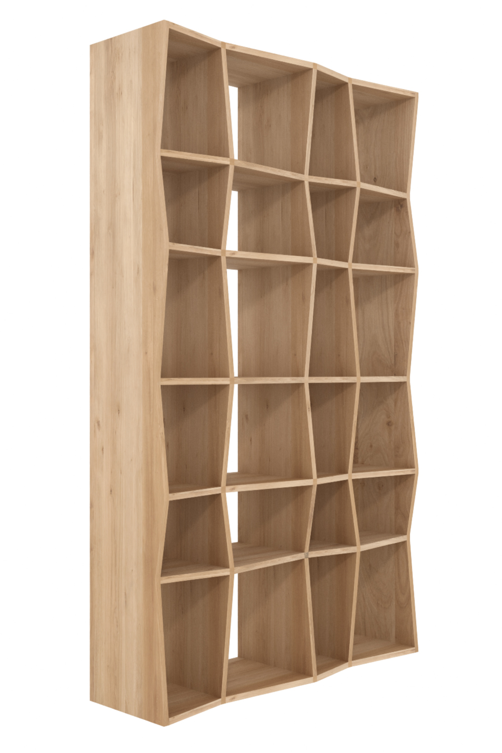   Oiled Oak Book Rack | Oroa.com