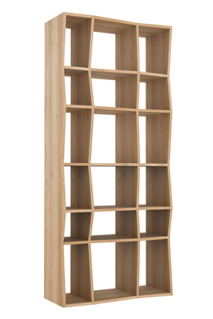   Oiled Oak Book Rack | Oroa.com