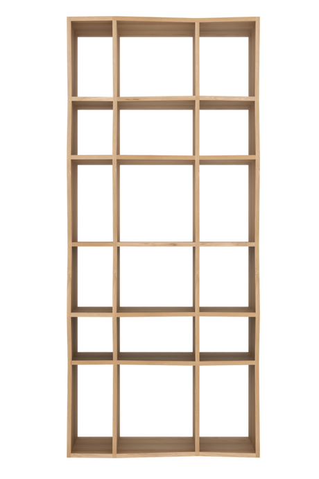   Oiled Oak Book Rack | Oroa.com