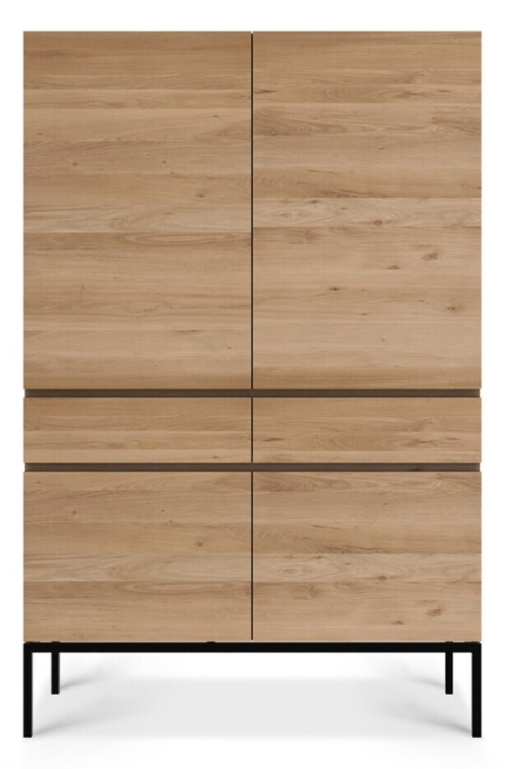   Oiled Oak Storage Cabinet | Oroa.com