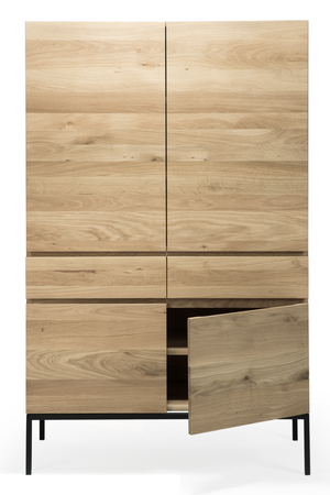   Oiled Oak Storage Cabinet | Oroa.com