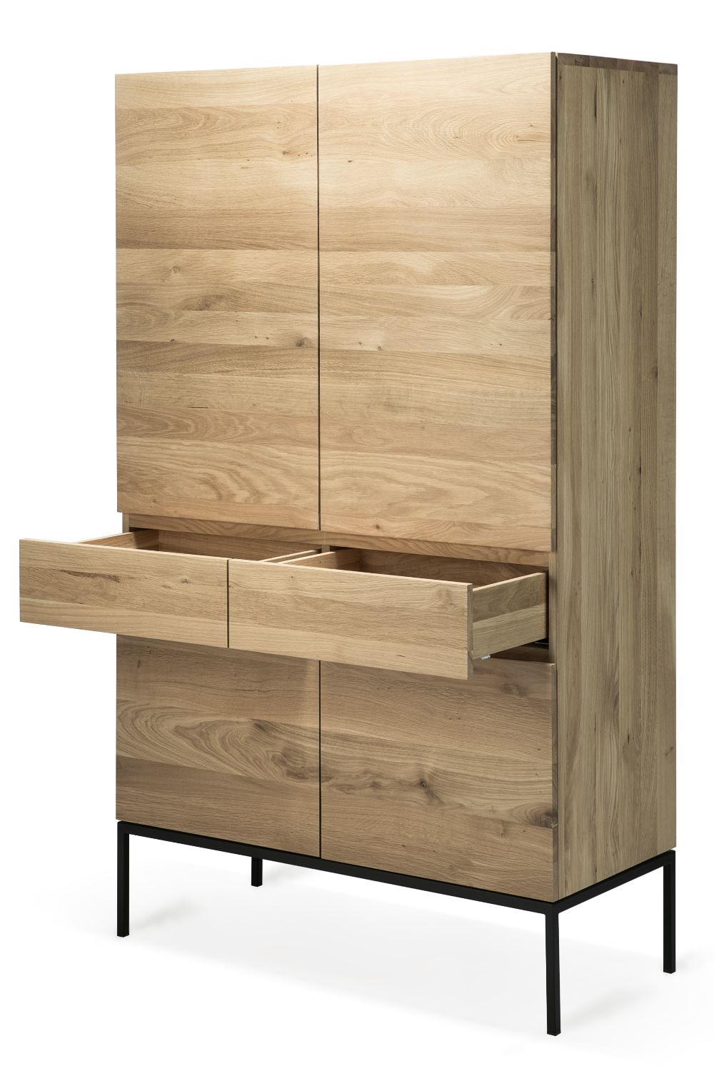   Oiled Oak Storage Cabinet | Oroa.com