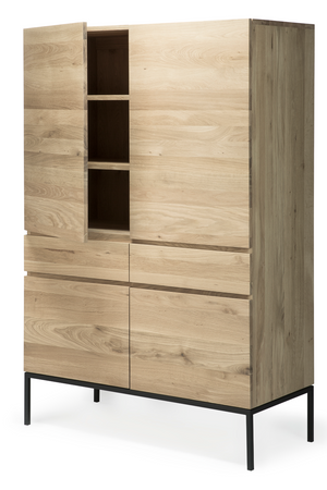   Oiled Oak Storage Cabinet | Oroa.com