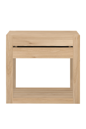   Oiled Oak Bedside Table | Oroa.com