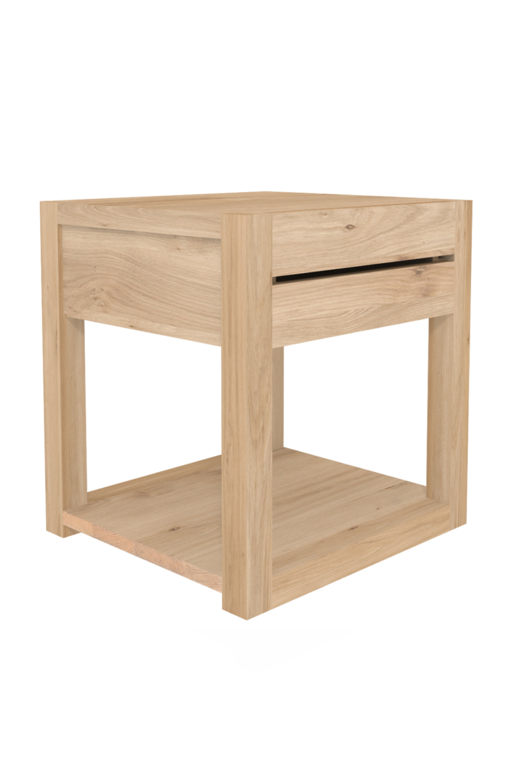   Oiled Oak Bedside Table | Oroa.com