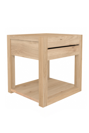   Oiled Oak Bedside Table | Oroa.com