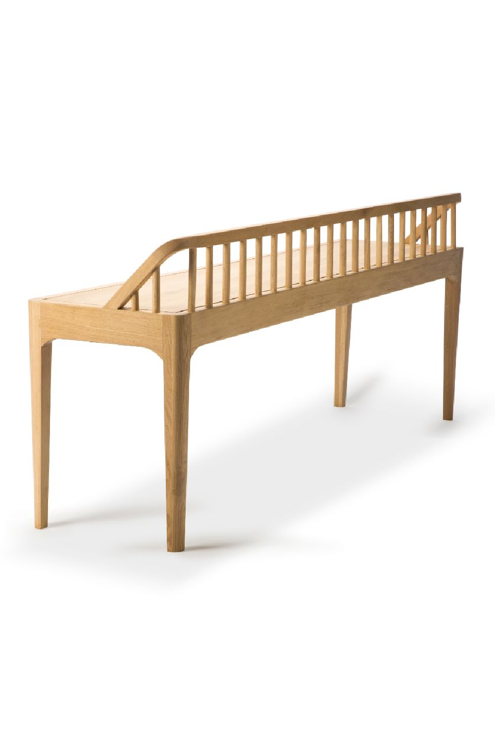  Modern Nordic Oak Bench | Oroa.com