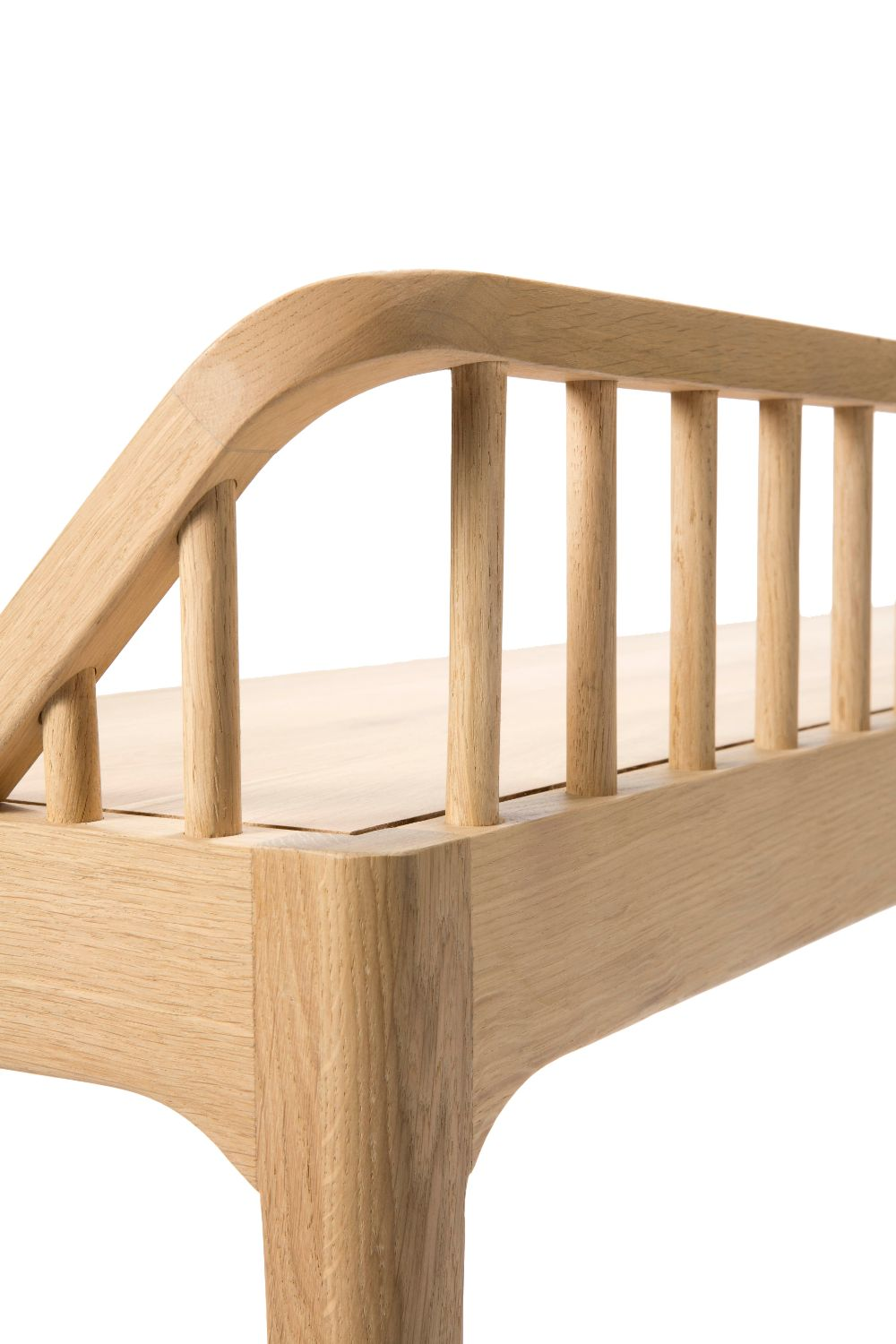   Modern Nordic Oak Bench | Oroa.com
