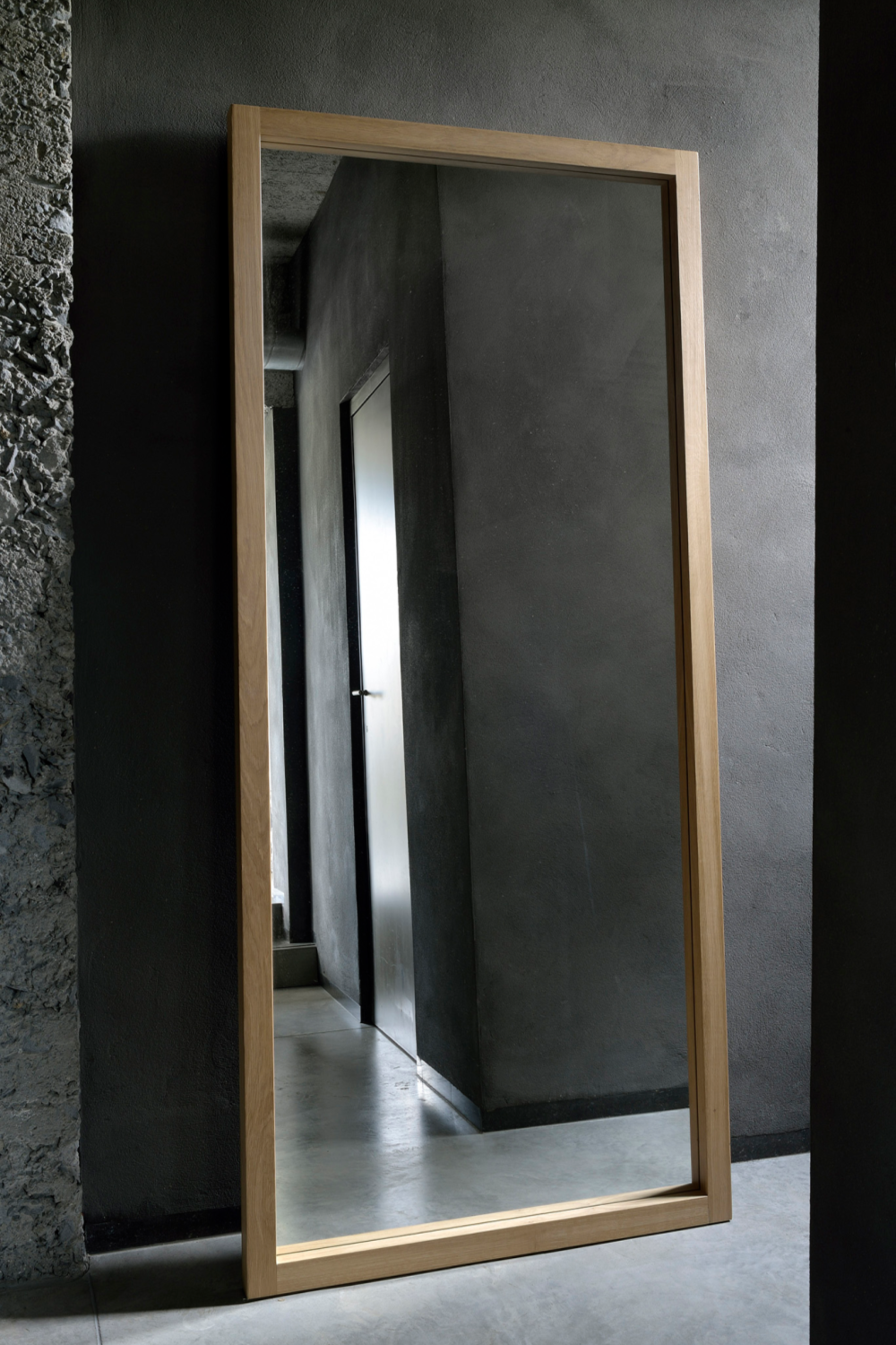   Oak Full-Length Floor Mirror | Oroa.com