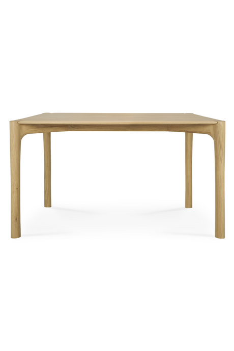   Natural Oak Modern Dining Table | Oroa.com