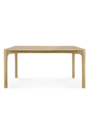   Natural Oak Modern Dining Table | Oroa.com