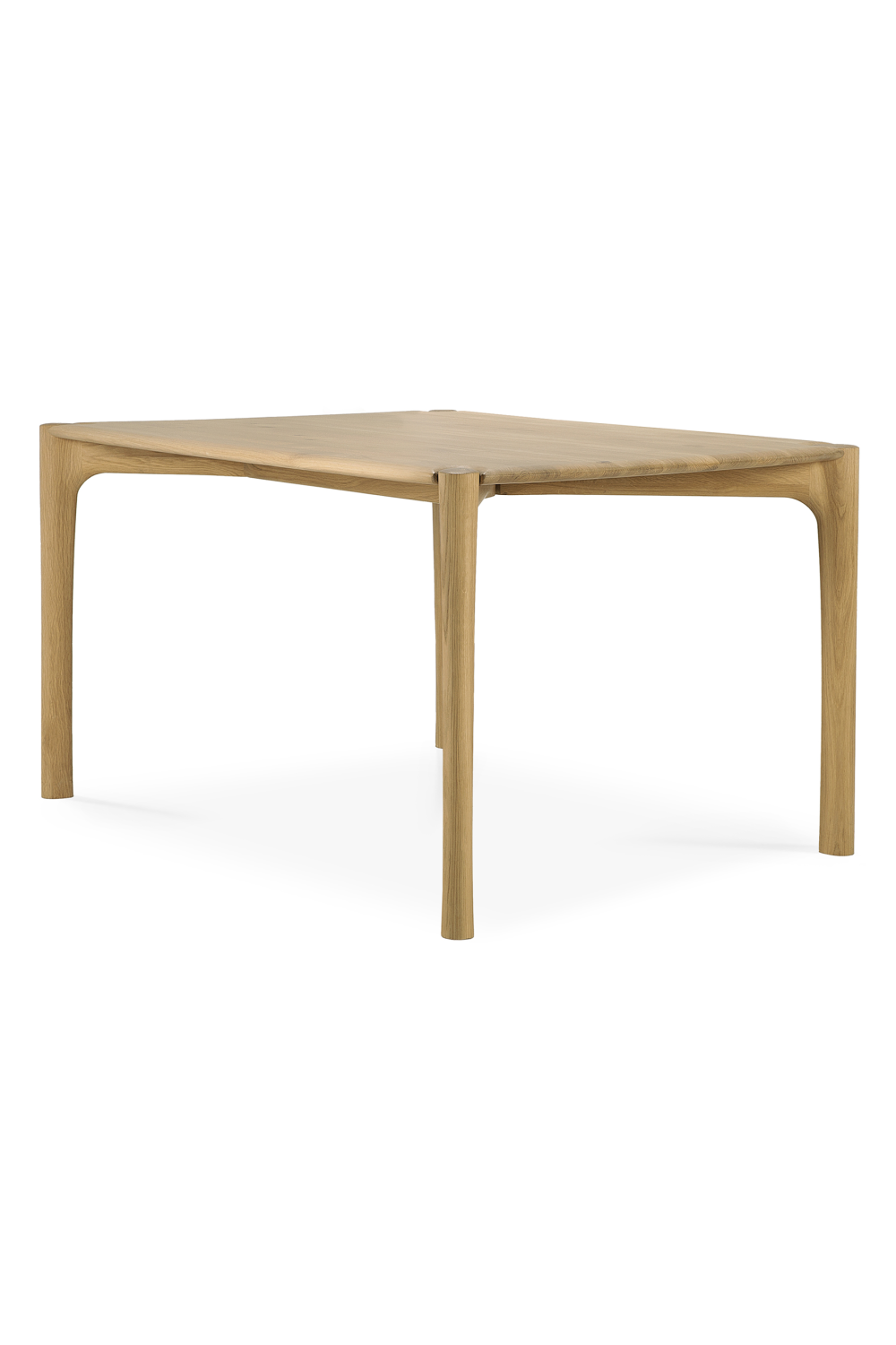   Natural Oak Modern Dining Table | Oroa.com