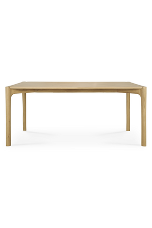   Natural Oak Modern Dining Table | Oroa.com