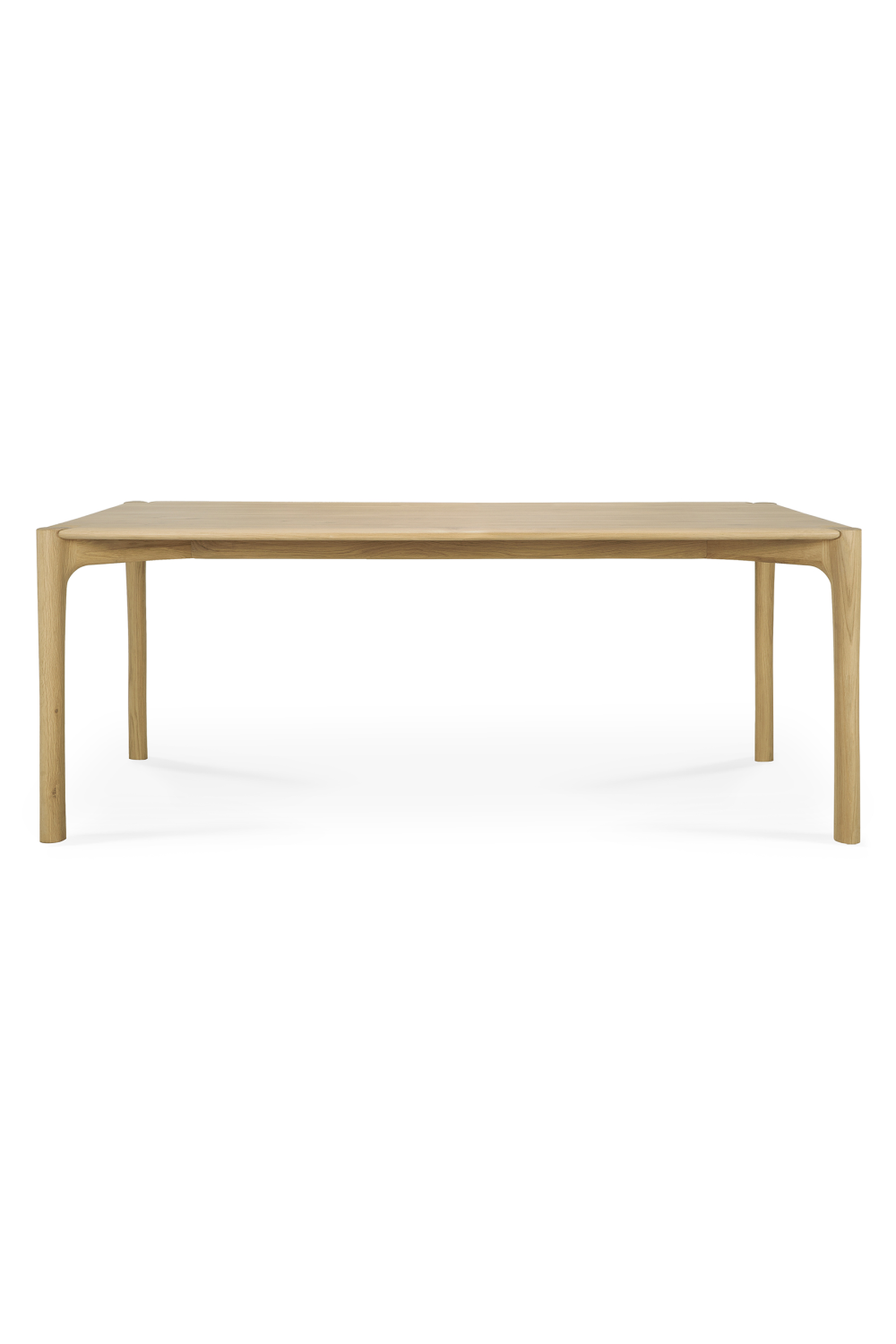   Natural Oak Modern Dining Table | Oroa.com