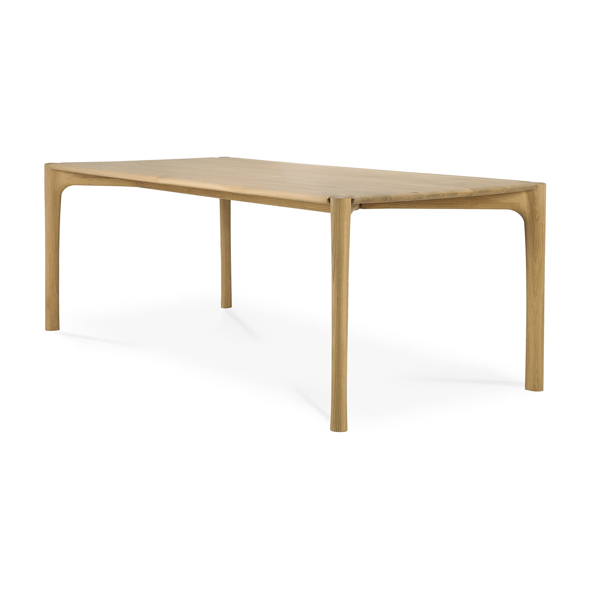   Natural Oak Modern Dining Table | Oroa.com